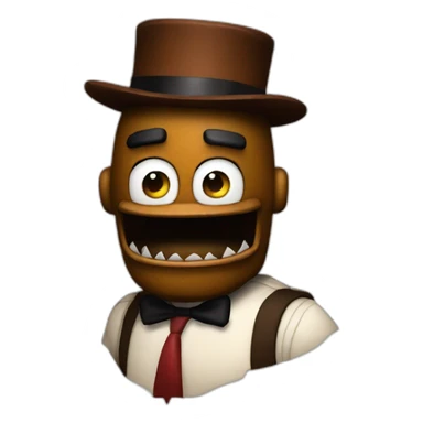 Freddy from Five nights at freddy's sticker