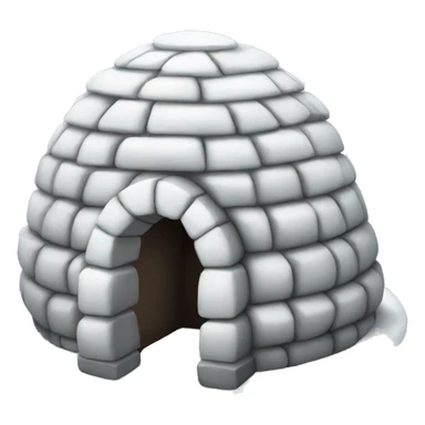 an igloo sticker