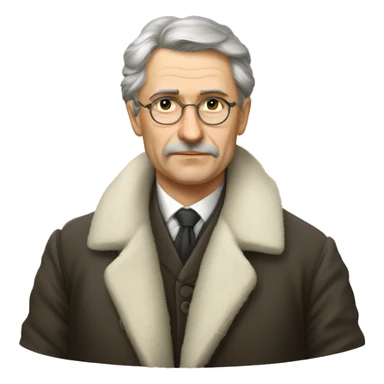 Russian writer Vasily Bykov sticker