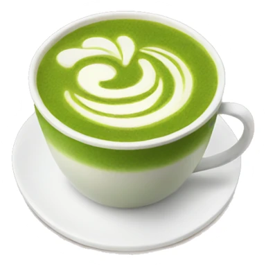 Matcha latte  sticker