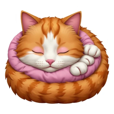 Cat nap sticker