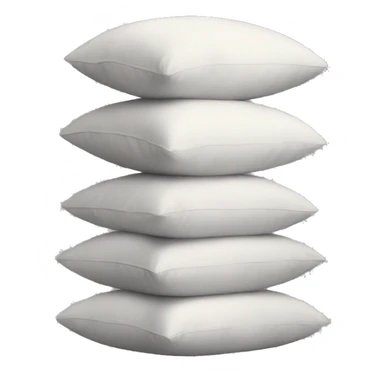Stacked pillows sticker