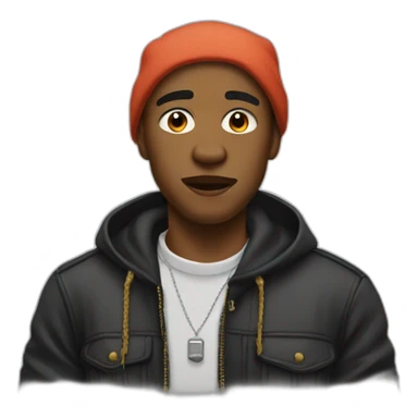 Rappeur zola sticker