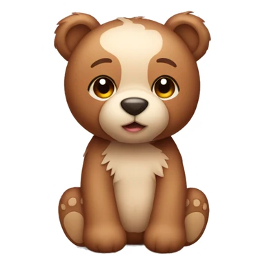 cutest teddy bear sticker