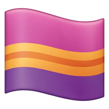 Lesbian flag  sticker