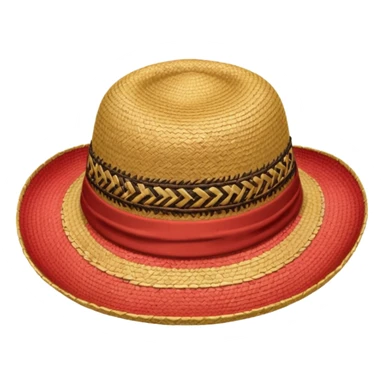 Give luffy straw hat emoji sticker