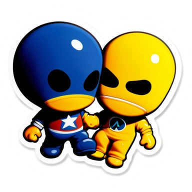 Marc and Carter sticker