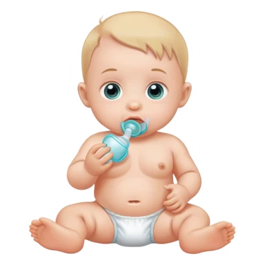 Diaper and pacifiers sticker