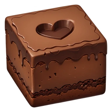 Brownie emoji sticker