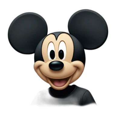 mickey mouse haha disney fyr copyright manipulations sticker