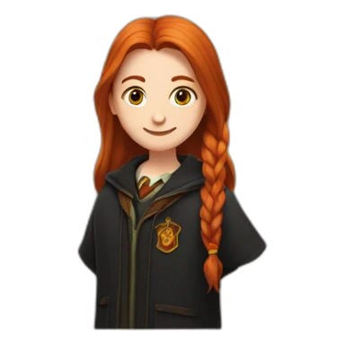Harry Potter and Ginny Weasley  sticker