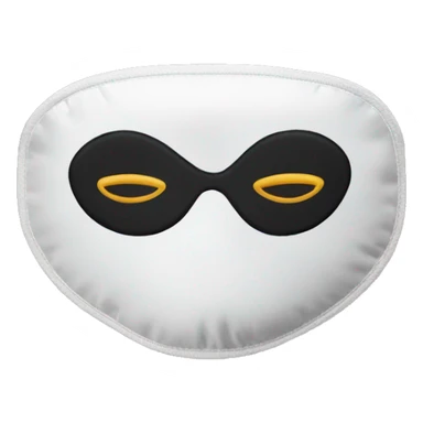 Silk Sleep Mask sticker