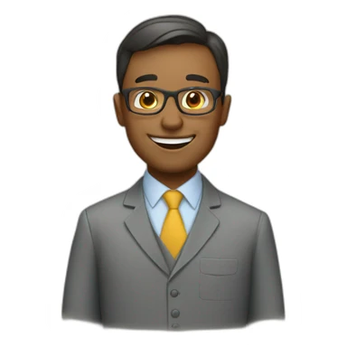 happy teacher sticker