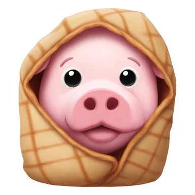 pig in a blanket sticker