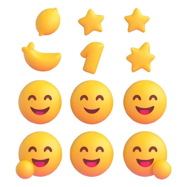 winners in 1st, 2nd & 3rd place emoji  sticker