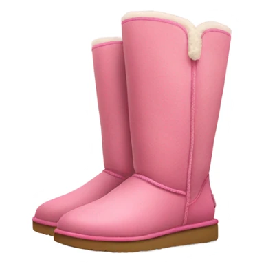 Preppy pink uggs sticker