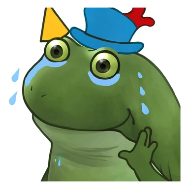 Crying and laughing  sticker