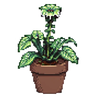 Venus flytrap plant sticker