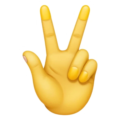 A emoji sticking up my middie finger  sticker