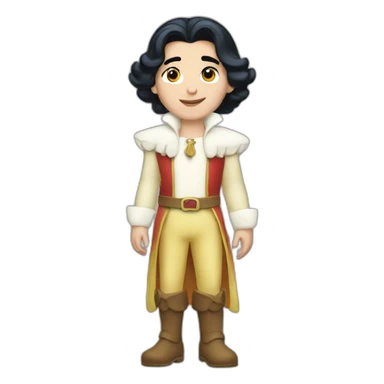 Prince snow white  sticker