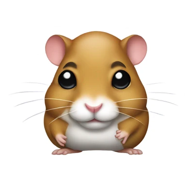 Gangster hampster  sticker