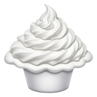 Whipped cream  sticker