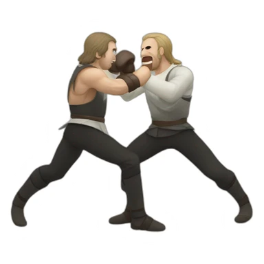 Mendeleïev fight enstein sticker