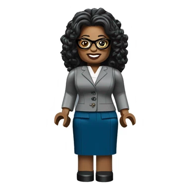 OPRAH WINFREY lego full body sticker