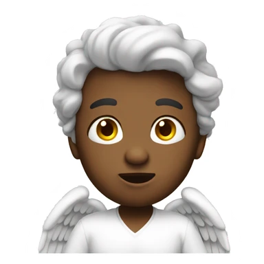 angel speaking sticker