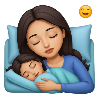 Latina baddie sleeping sticker