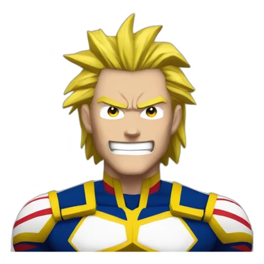 All might sticker