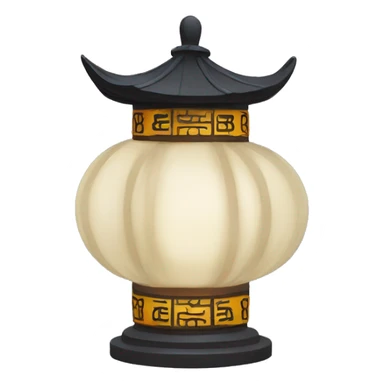 Oriental Latern sticker