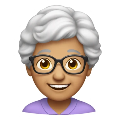 happy grandma  sticker