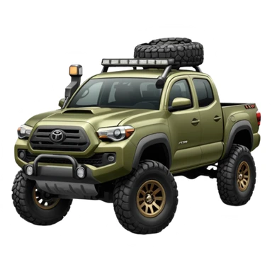 2025 olive Tacoma off-road  sticker