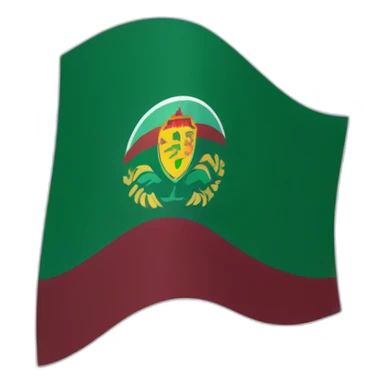 Fluminense football club flag sticker