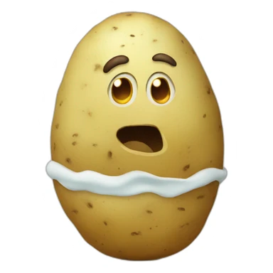 old potato sticker