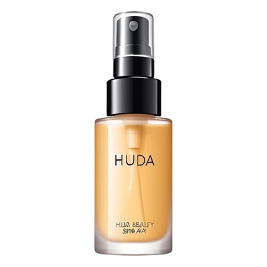 Huda beauty setting spray sticker