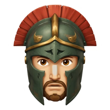 Spartan HOPLITE  face sticker