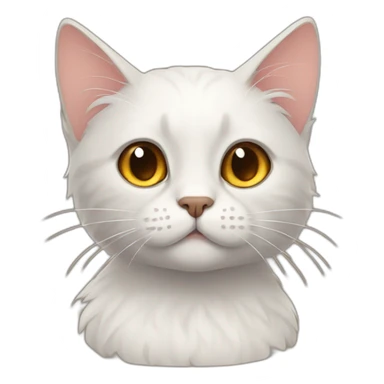 cat harry potter style sticker