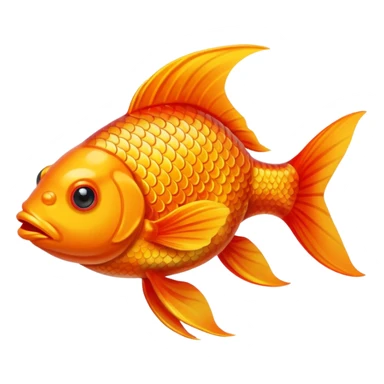 colorful goldfish sticker