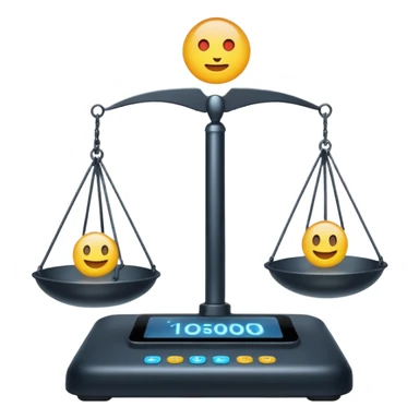 The internet on a scale sticker