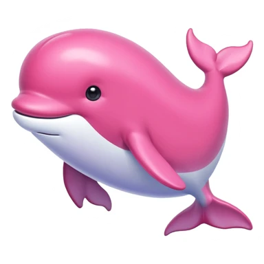 Ballena rosa sticker