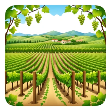 wine field sticker