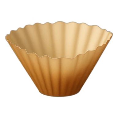 coffee filter with grounds sticker