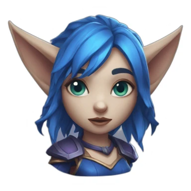 League-of-legends-yordle-female-blue-skin sticker
