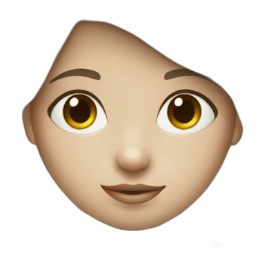 Full white skin body girl on beach sticker