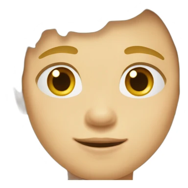 Petit garçon blond sticker