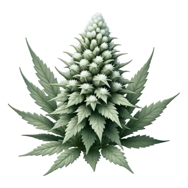 white marijuana sticker