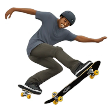 Skate 360 flip sticker