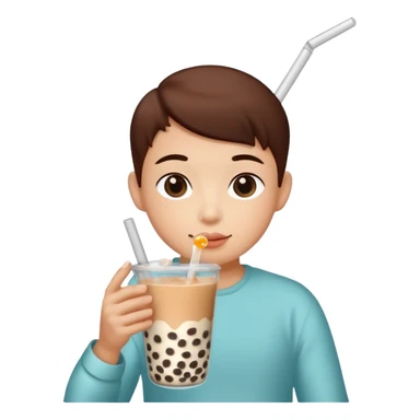 Nutria con un vasito de 🧋 sticker